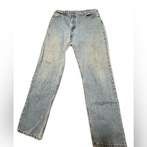 (Faded Glory) Light Wash Denim Jeans: Size 36”